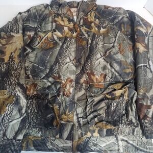 Woolrich Mens XL Extra Large Hardwoods Camo‎ Outdoor Guide Jacket Coat